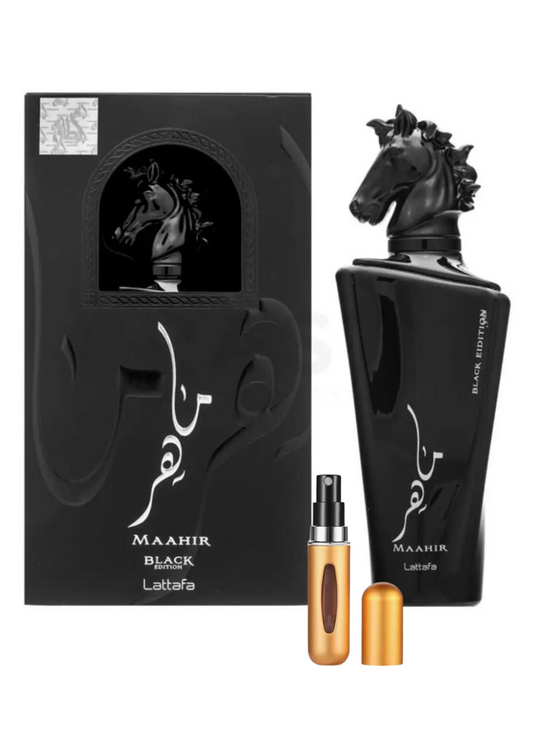 MAAHIR BLACK LATTAFA 100ml