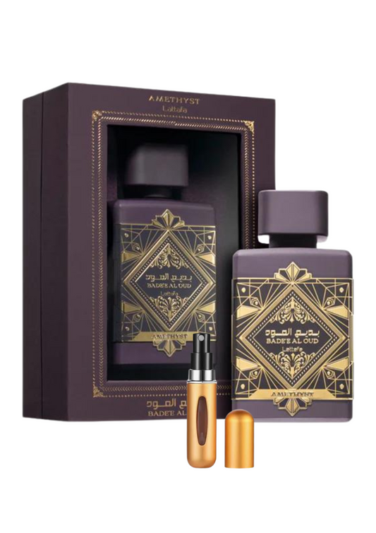 OUD AMETHYST LATTAFA ESTUCHE DE LUJO (Baúl Premium) 100ml