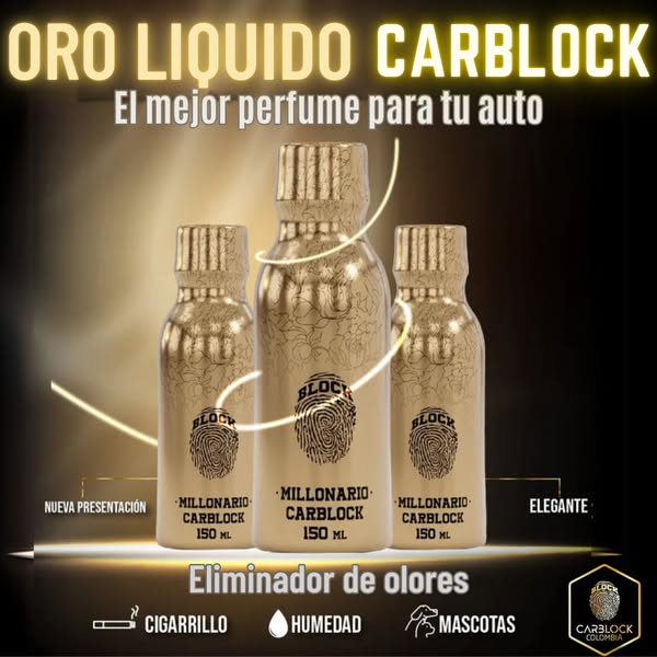 Original Carblock: el aroma de millonario en tu carro